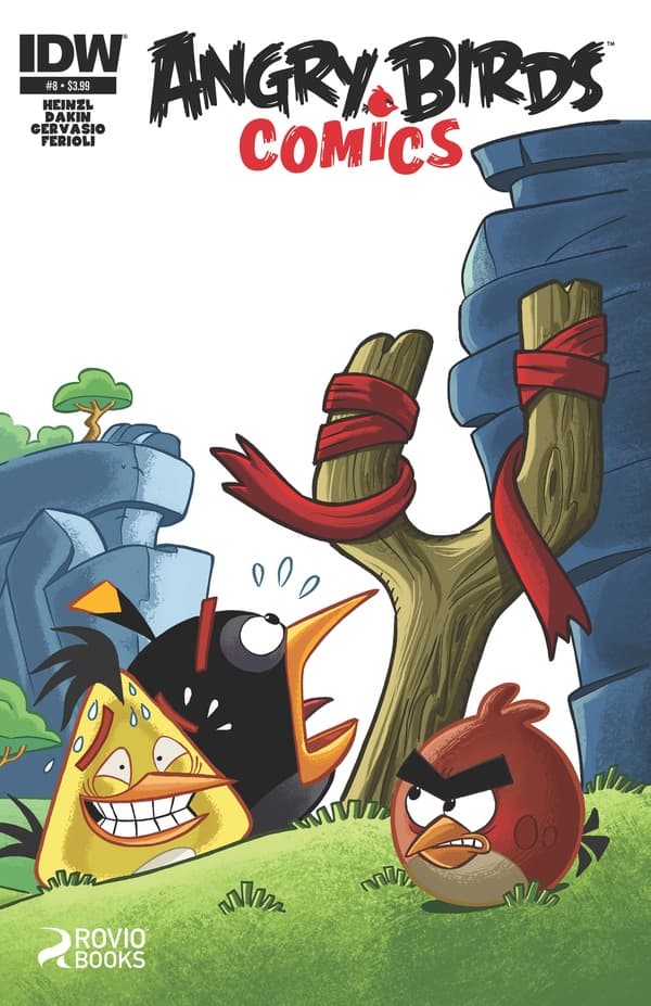 Angry Birds Comics #8 cover
