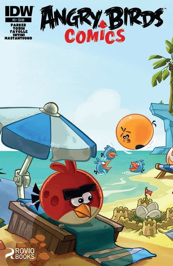 Angry Birds Comics #3 cover