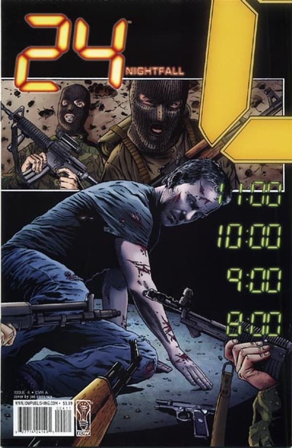 24: Nightfall #4 cover