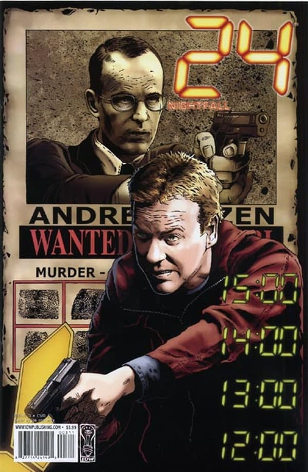 24: Nightfall #3 cover