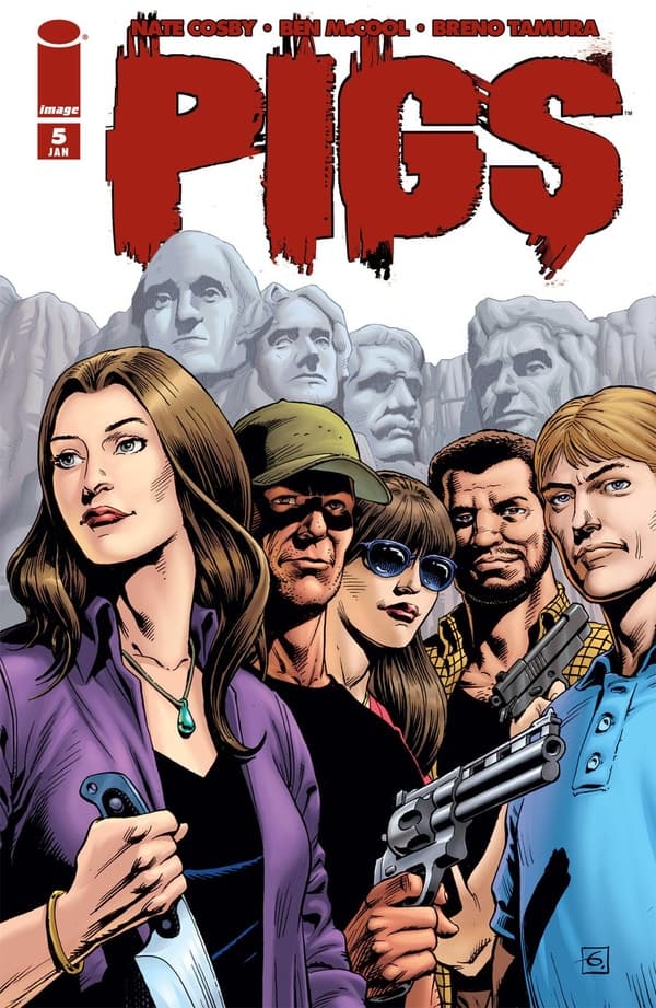 Pigs #5 cover