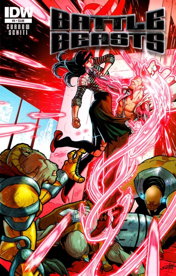 Battle Beasts #4 cover