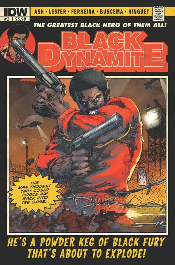 Black Dynamite #2 cover