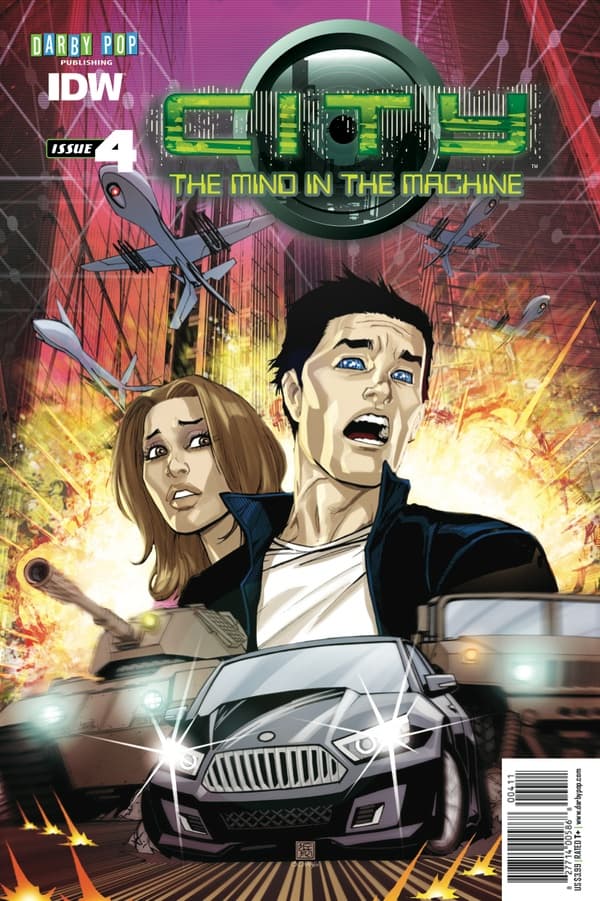 City: The Mind In the Machine #4 cover