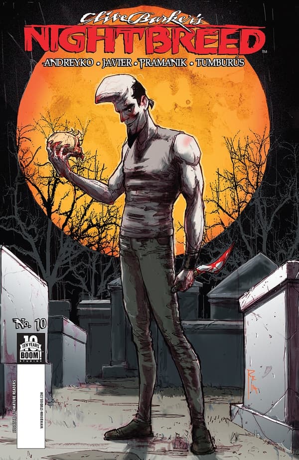 Clive Barker's Nightbreed #10 cover