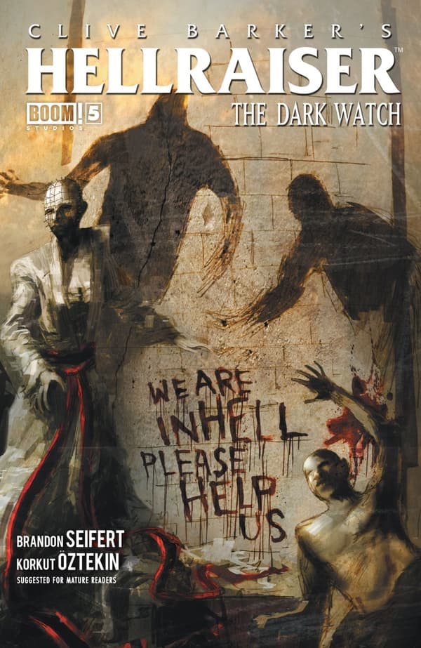 Clive Barker's Hellraiser: The Dark Watch #5 cover