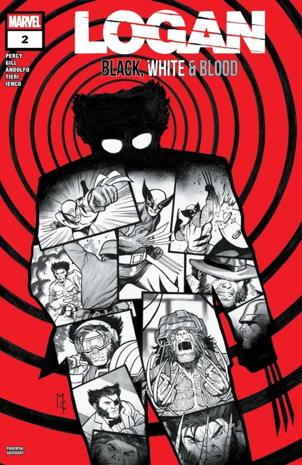 Logan: Black, White & Blood #2 cover