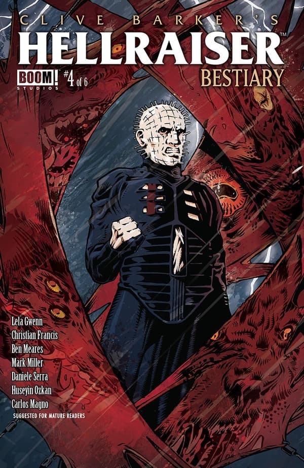 Clive Barker's Hellraiser: Bestiary #4 cover