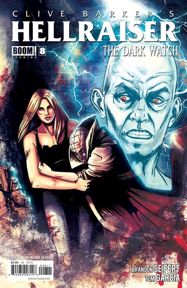 Clive Barker's Hellraiser: The Dark Watch #8 cover