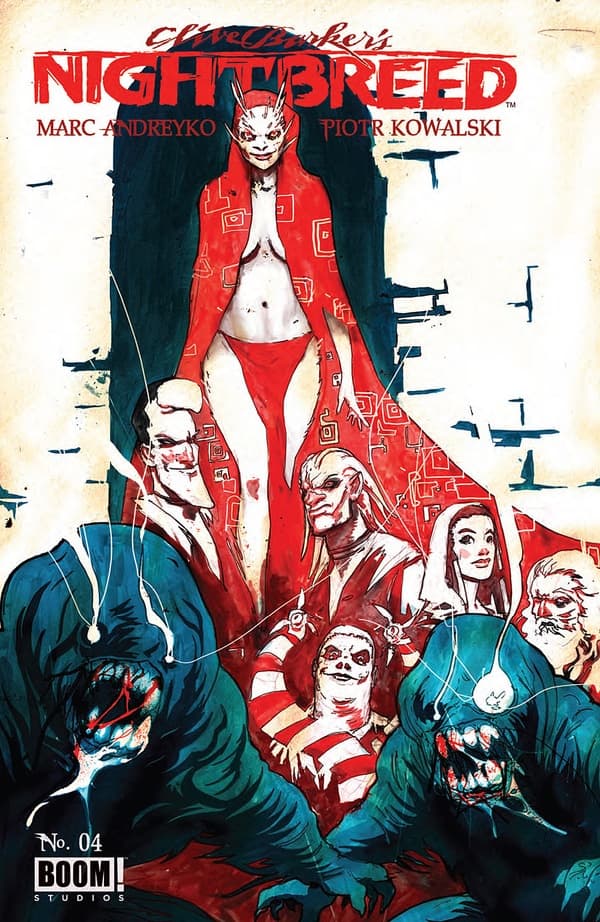 Clive Barker's Nightbreed #4 cover