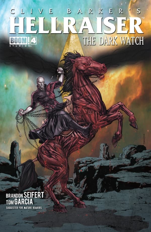 Clive Barker's Hellraiser: The Dark Watch #4 cover