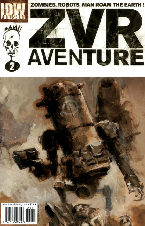 Zombies vs. Robots Aventure #2 cover