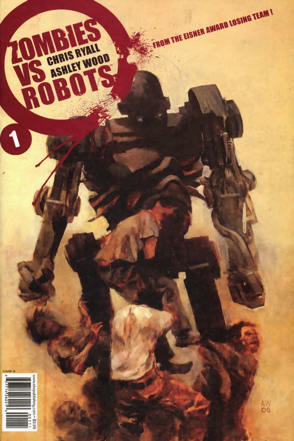Zombies vs. Robots #1 cover