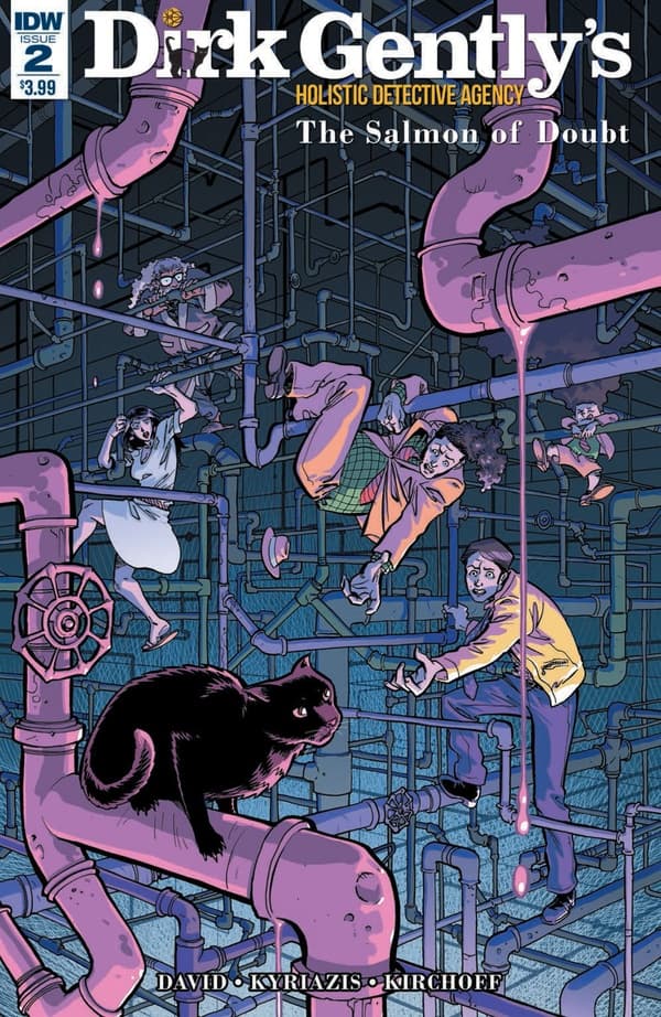 Dirk Gently's Holistic Detective Agency: The Salmon of Doubt #2 cover