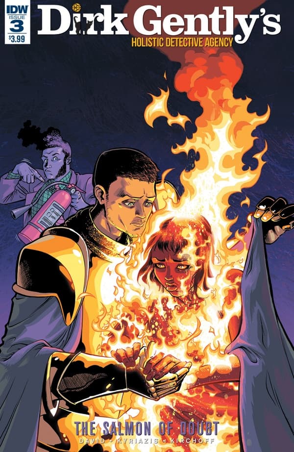 Dirk Gently's Holistic Detective Agency: The Salmon of Doubt #3 cover