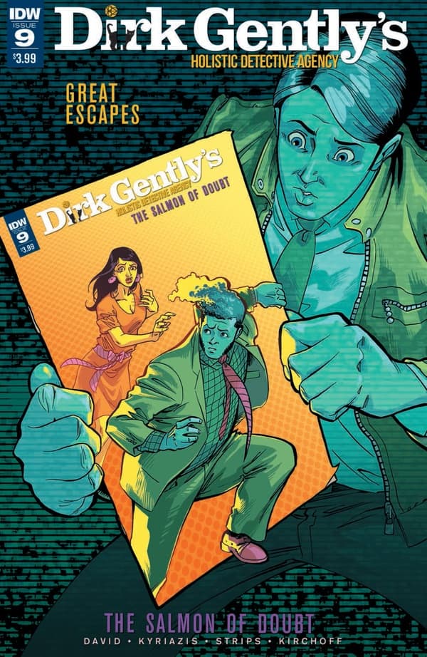Dirk Gently's Holistic Detective Agency: The Salmon of Doubt #9 cover