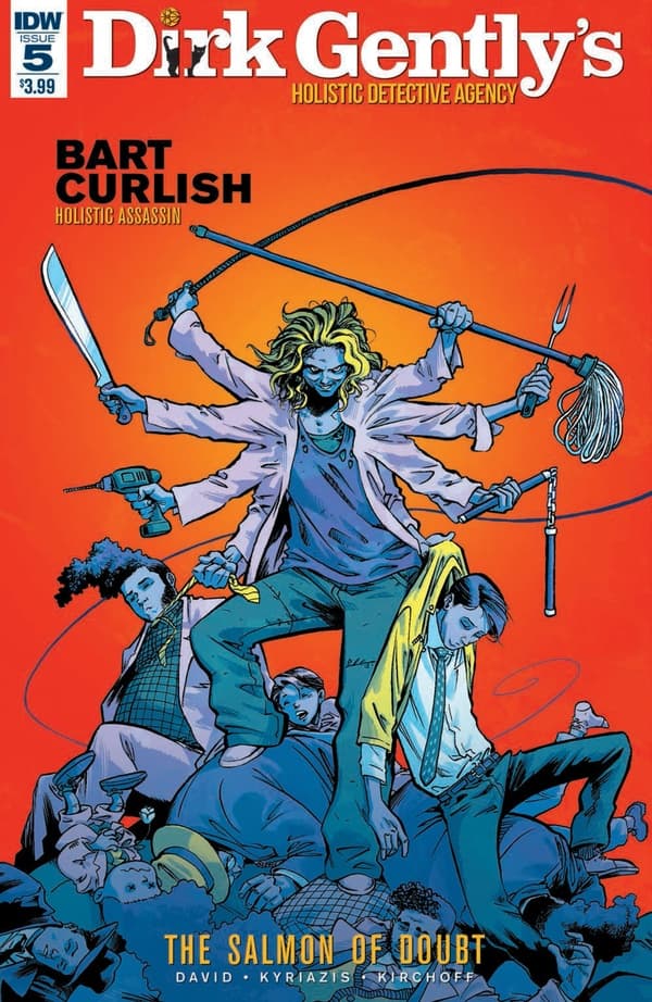 Dirk Gently's Holistic Detective Agency: The Salmon of Doubt #5 cover