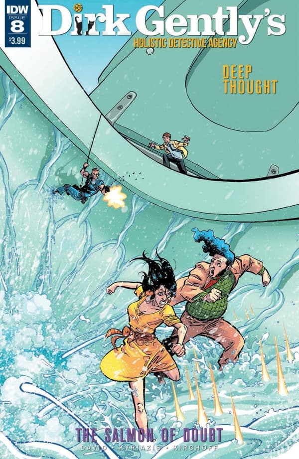 Dirk Gently's Holistic Detective Agency: The Salmon of Doubt #8 cover