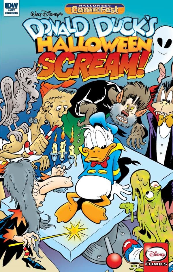 Donald Duck's Halloween Scream #2 cover