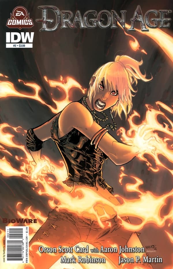 Dragon Age #2 cover