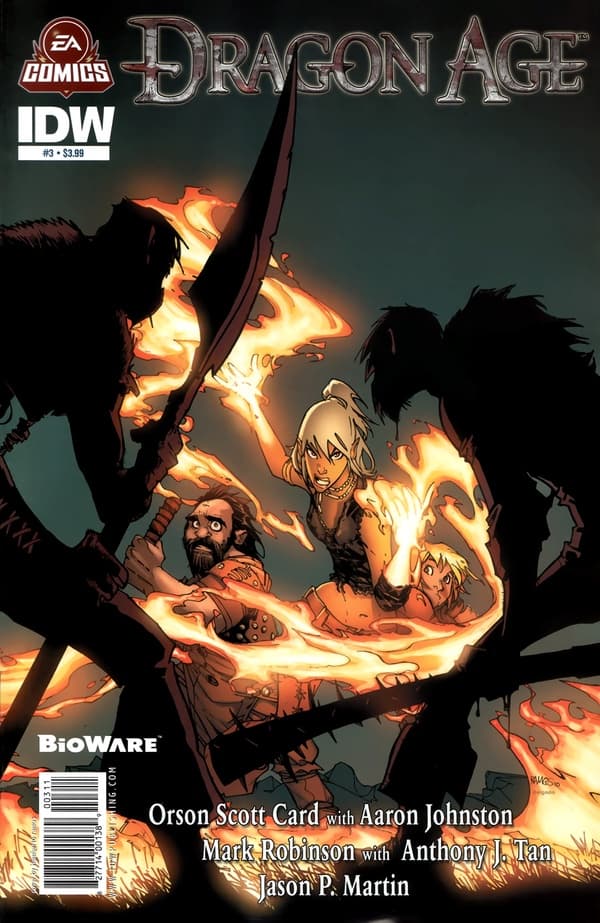 Dragon Age #3 cover