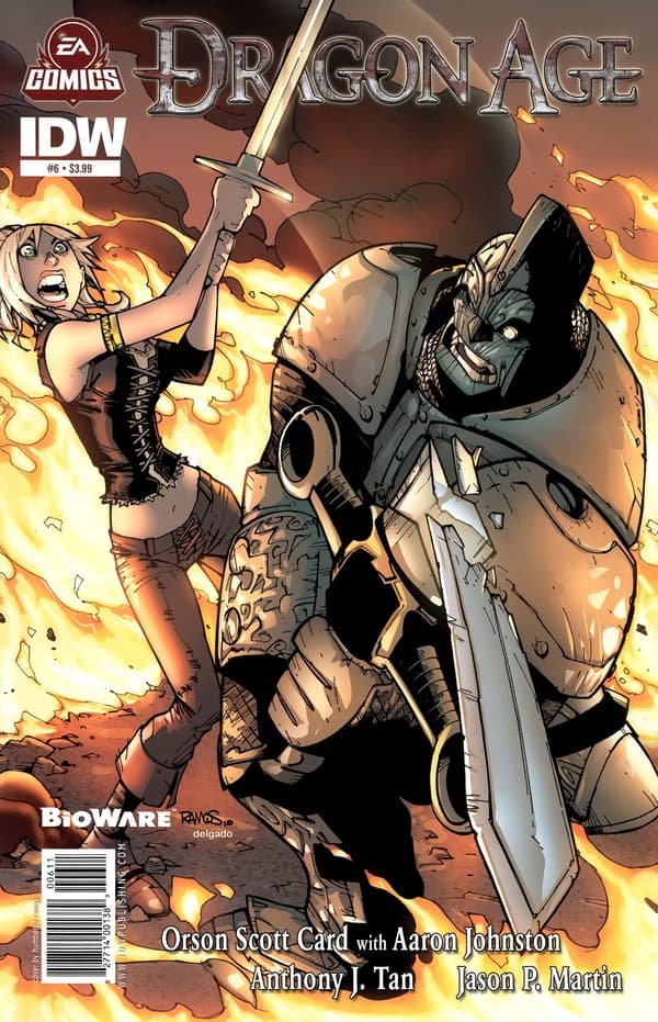 Dragon Age #6 cover