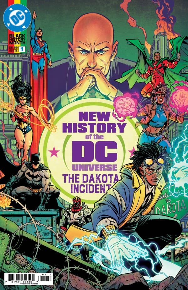 New History of the DC Universe: The Dakota Incident #1 cover
