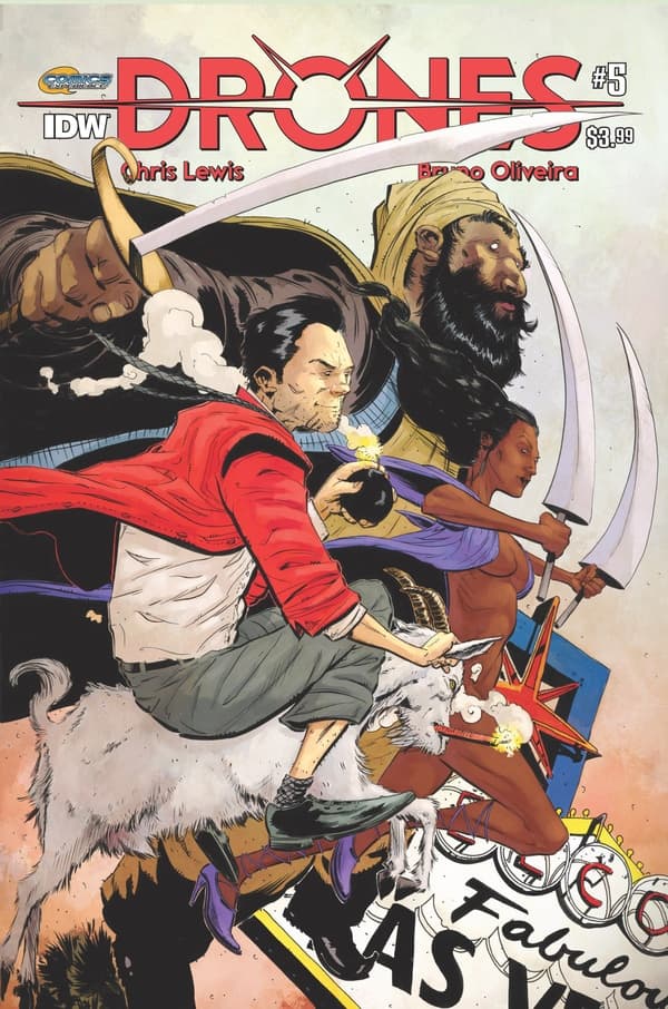 Drones #5 cover