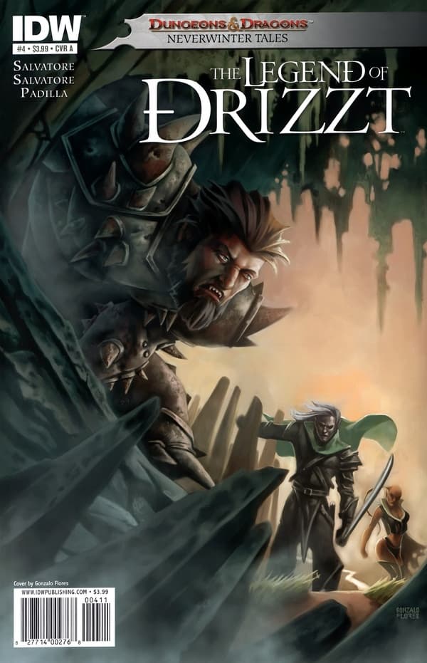 Dungeons & Dragons: The Legend of Drizzt: Neverwinter Tales #4 cover