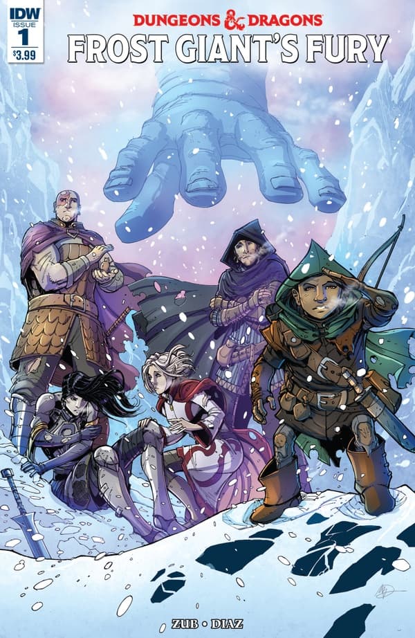 Dungeons & Dragons: Frost Giant's Fury #1 cover