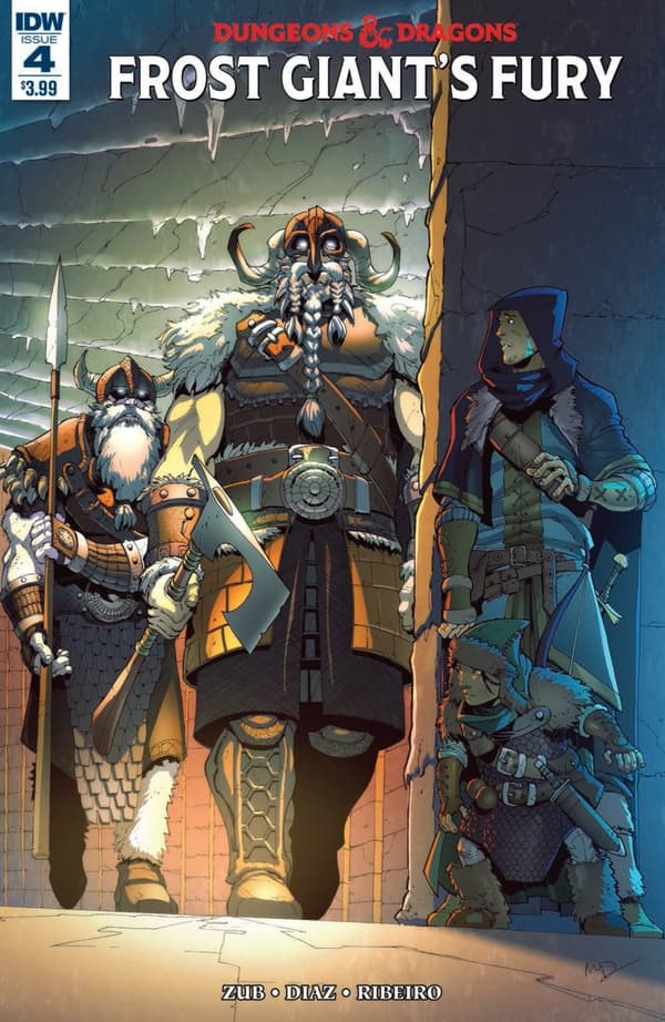 Dungeons & Dragons: Frost Giant's Fury #4 cover