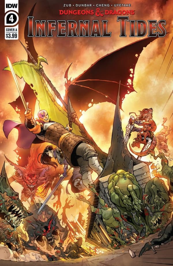 Dungeons & Dragons: Infernal Tides #4 cover