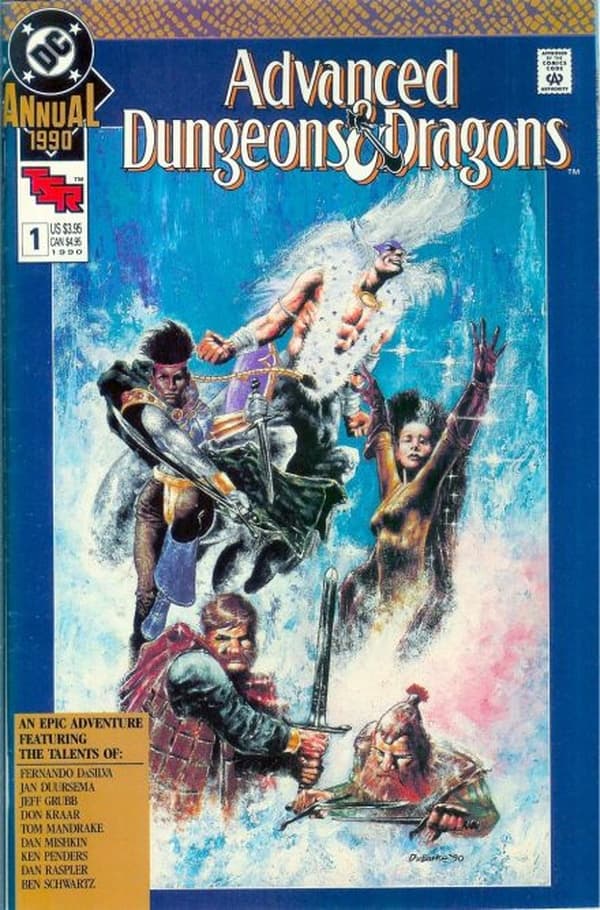 Advanced Dungeons & Dragons Annual Comic Book