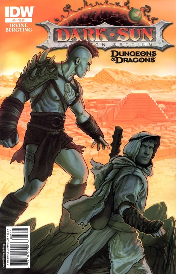 Dark Sun #5 cover