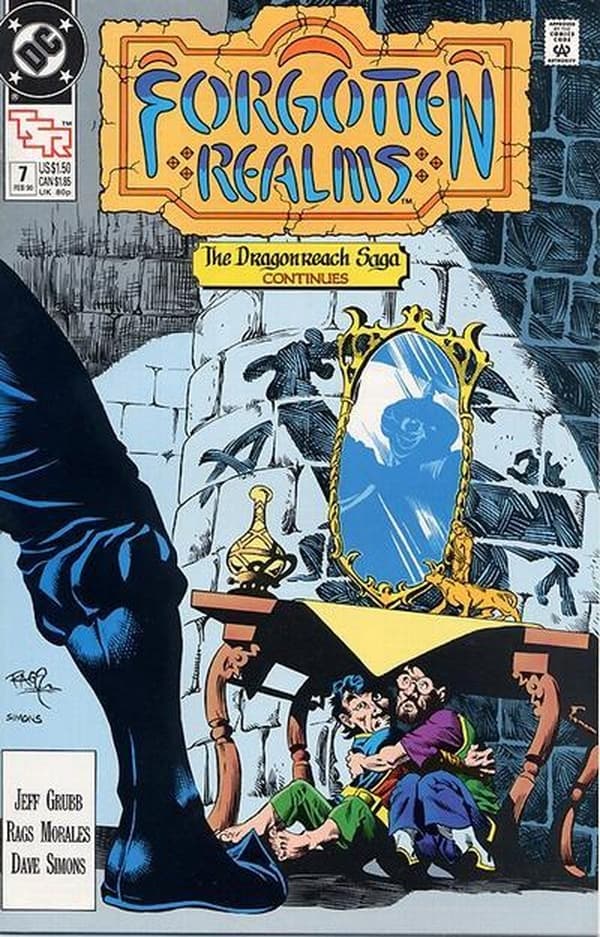 Forgotten Realms Comic Book #7 cover