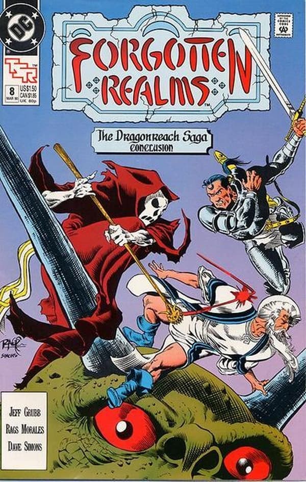 Forgotten Realms Comic Book #8 cover