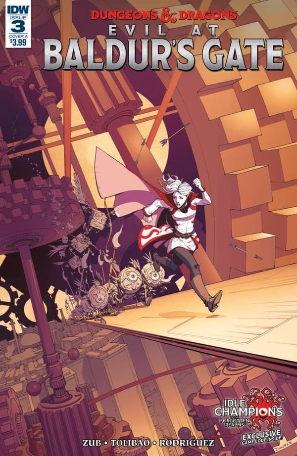 Dungeons & Dragons: Evil at Baldur's Gate #3 cover