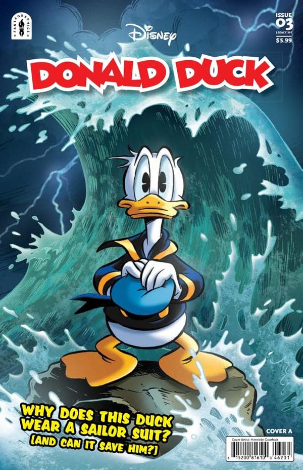 Donald Duck #3 cover