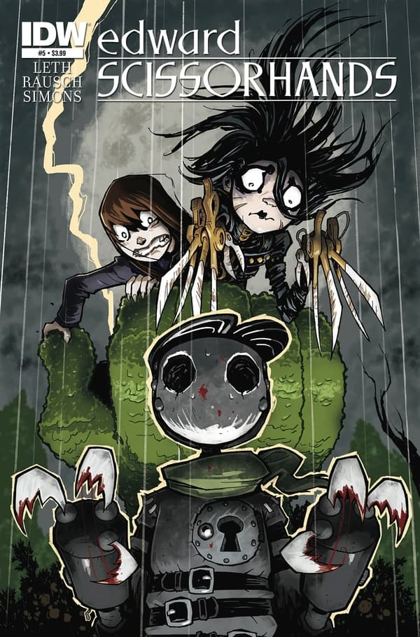 Edward Scissorhands #5 cover