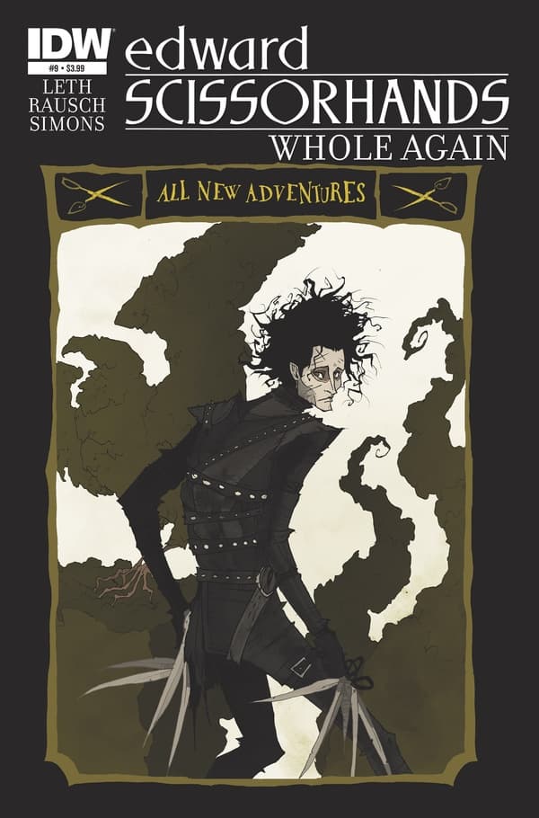 Edward Scissorhands #9 cover