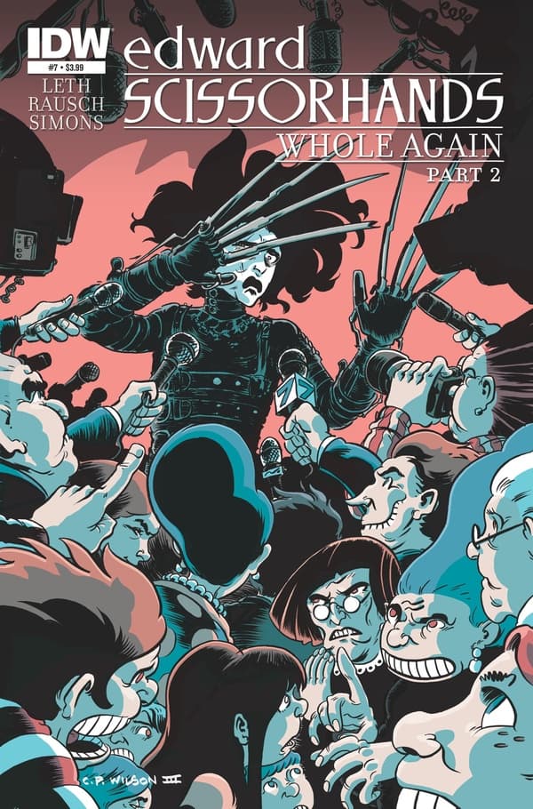 Edward Scissorhands #7 cover