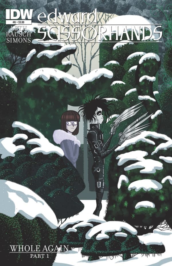 Edward Scissorhands #6 cover