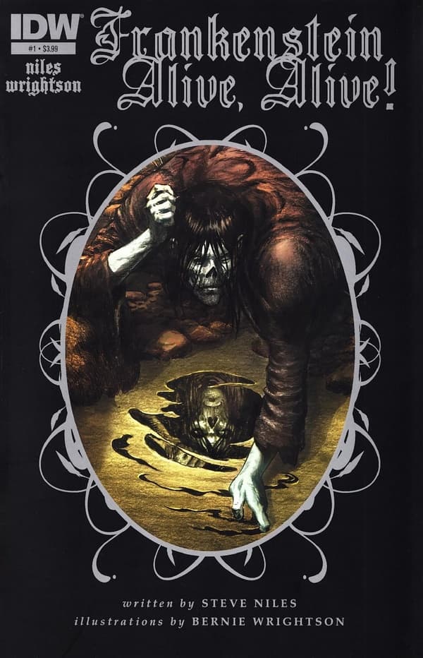 Frankenstein Alive, Alive! cover — © IDW Publishing