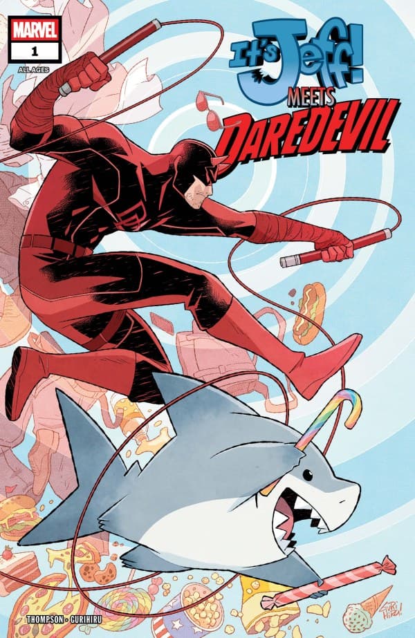It's Jeff Meets Daredevil #1 cover