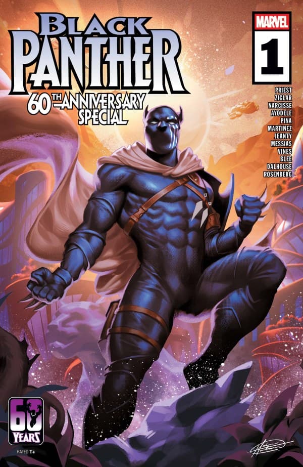 Black Panther 60th Anniversary Special #1 cover