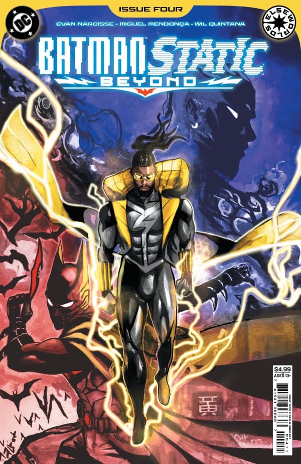 Batman/Static: Beyond #4 cover
