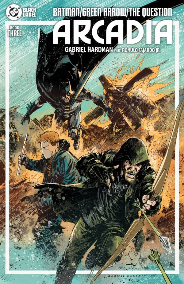 Batman/Green Arrow/The Question: Arcadia #3 cover