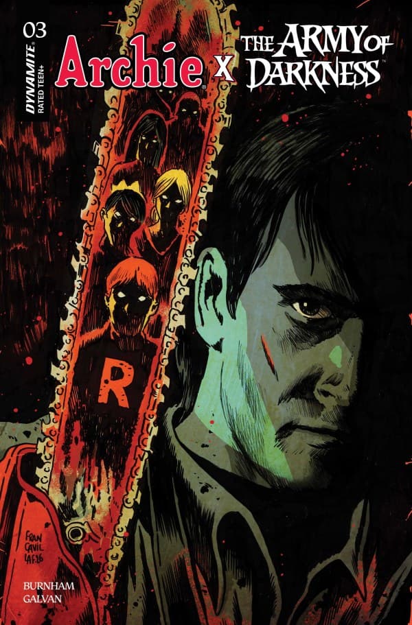 Archie x the Army of Darkness #3 cover