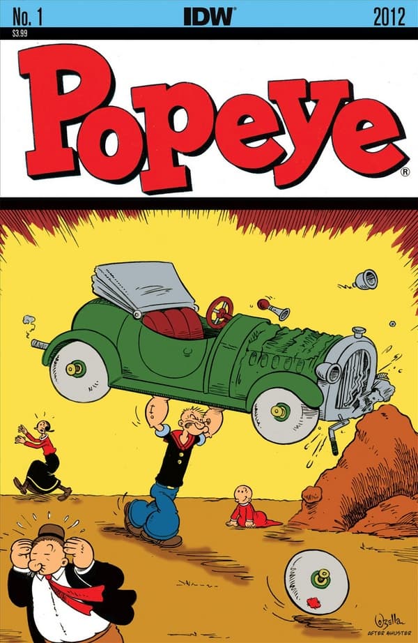 Popeye cover — © IDW Publishing