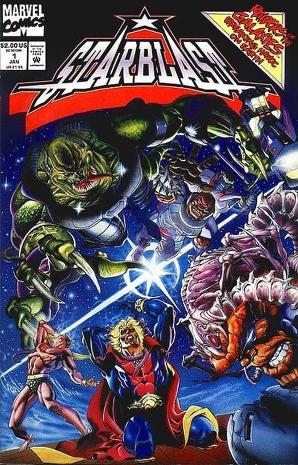 Starblast cover — © Marvel Comics